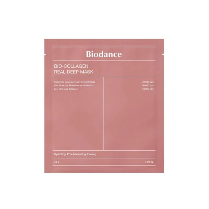 Bio Collagen Real Deep Mask 1 Mascarilla Facial Bio-Collagen Real Deep Mask 1und 34g Biodance - Imagen 1