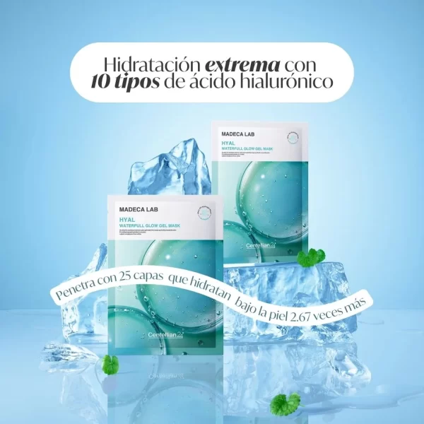 Mascarilla hidratante gel Centellian 24 textura